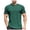 Green, variant on T Shirts for Man Short Sleeve Pack Crewneck Cotton Blend Tee Shirt Moisture-Wicking Undershirt Cotton Tops Fashion Casual Plain Short Sleeve (White,S)