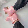 thumbnail image 2 of Botas de lluvia de moda,Botas de lluvia cortas para mujer Botas de lluvia al aire libre Botas de lluvia de jardín Estándares líderes en la industria, 2 of 5