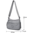 thumbnail image 2 of Multi-Pocket Zipper Crossbody Bag Fashionable Shoulder Bag with Adjustable Strap for Daily Use, 2 of 6