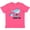 Retro Heather Pink, variant on Inktastic My Aunt Loves Me with Cute Sharks Youth T-Shirt
