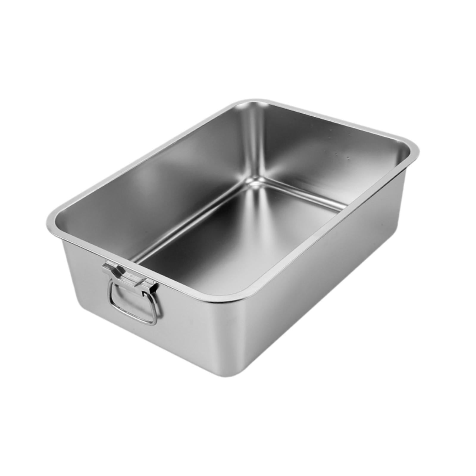 balikha Cat ,High Sided Litter Pan,Portable Kitten Toilet,Pet Supplies,High Sided Open Top Pet Litter Tray,Metal M