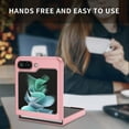 thumbnail image 3 of Allytechgroup for Samsung Galaxy Z Flip 7 Case, Hard PC Slim Fit Anti-Scratch Lightweight Protective Shockproof Back Cover Phone Case for Samsung Galaxy Z Flip 7, Pink, 3 of 6