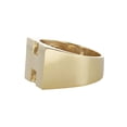 thumbnail image 2 of 14K Gold Initial Name Ring | Style #107, 2 of 3