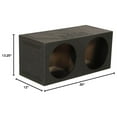 thumbnail image 4 of Q Power QBomb QBOMB12S Dual 12" Sealed Port Subwoofer Sub Box w/ Bedliner Spray, 4 of 8