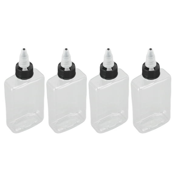 Seasoning Bottle, Sealed 4 Pcs 100ml Large Capacity Oil Bottle For Camping For BBQ
