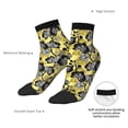 thumbnail image 4 of Bingfone Orchids Flowers Design Patterned Men's Women's Casual Cotton Socks, 4 of 5