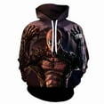 thumbnail image 5 of Venom spring and autumn men's 3D printing Venom hooded hoodie, 5 of 5
