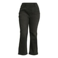 thumbnail image 3 of Terra & Sky Women's Plus Bootcut Jeggings, 30” Inseam, Sizes 0X-4X, Single and 2 Pack, 3 of 5