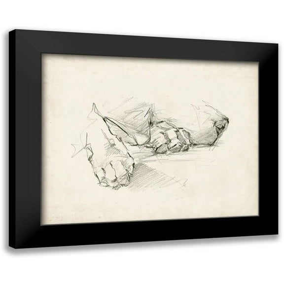 Harper, Ethan 14x12 Black Modern Framed Museum Art Print Titled - Puppy Nap I