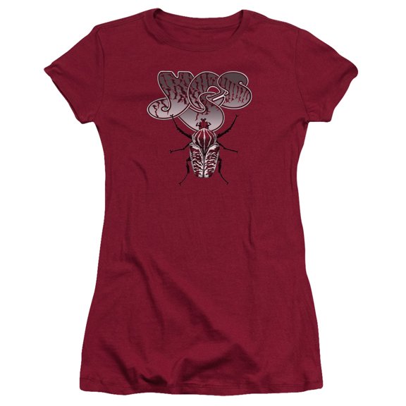 Yes Beetle S/S Junior Women's T-Shirt Sheer Cardinal