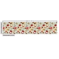 thumbnail image 2 of Ambesonne Tea Party Fabric by the Yard Upholstery, Heart Shaped Cookies, 5 Yards, Multicolor, 2 of 4