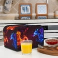 thumbnail image 6 of Daiia Futuristic Red And Blue Bird Pattern 4 slice Toaster Cover, Toaster Appliance Dust-proof Cover For Kitchen Small Appliance Dust Cover and Fingerprint Protection, 6 of 7