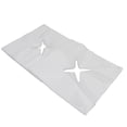 thumbnail image 3 of Housse de Repose-Visage Jetable Housse de Massage Lit de Massage Housse de Repose-Visage Jetable Oreiller Housse Jetable 100 Pcs Housse de Repose-Visage Design Trou Absorption d'Eau Respirant Jetable, 3 of 8