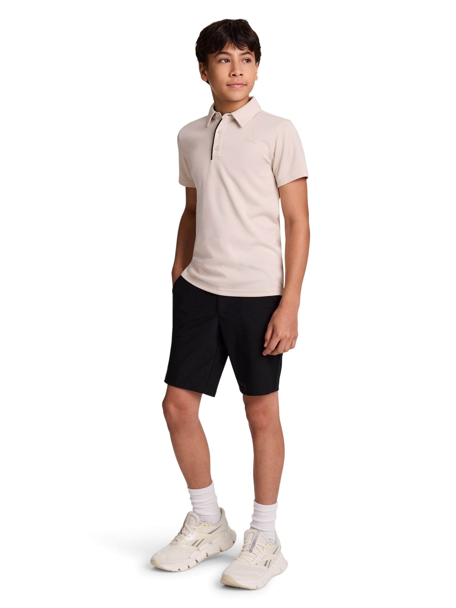 Reebok Boy's Performance Polo Uniform Shirt, Sizes 4-18