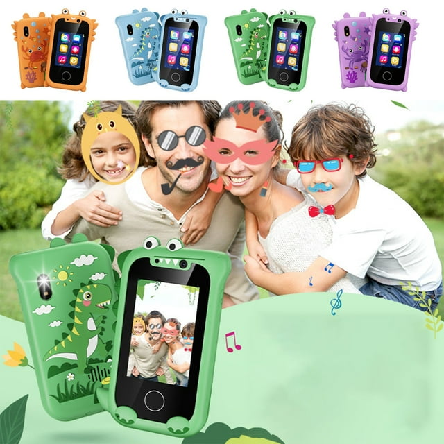 HWRETIE Teléfono Inteligente Con Cámara Hd Juguete Interactivo Para Teléfono A Partir De 3 Años, Regalo De Cumpleaños Perfecto Para Niñas