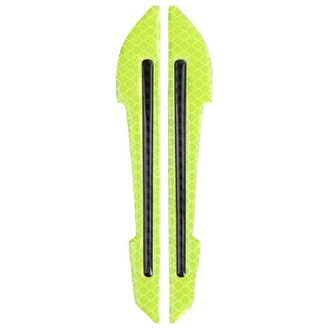 Trayknick 2Pcs Anti-collision Car Door Handle Reflective Stickers Tape Safe Warning Decal