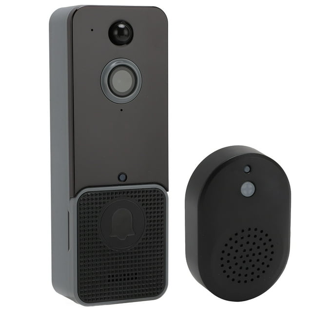 Timotor de video Inteligente, Detección de Movimiento Pir Ir Vision Vision Night Vision ABS Electronic 1080p Cámara de video inalámbrico para Hogar Para El Hogar