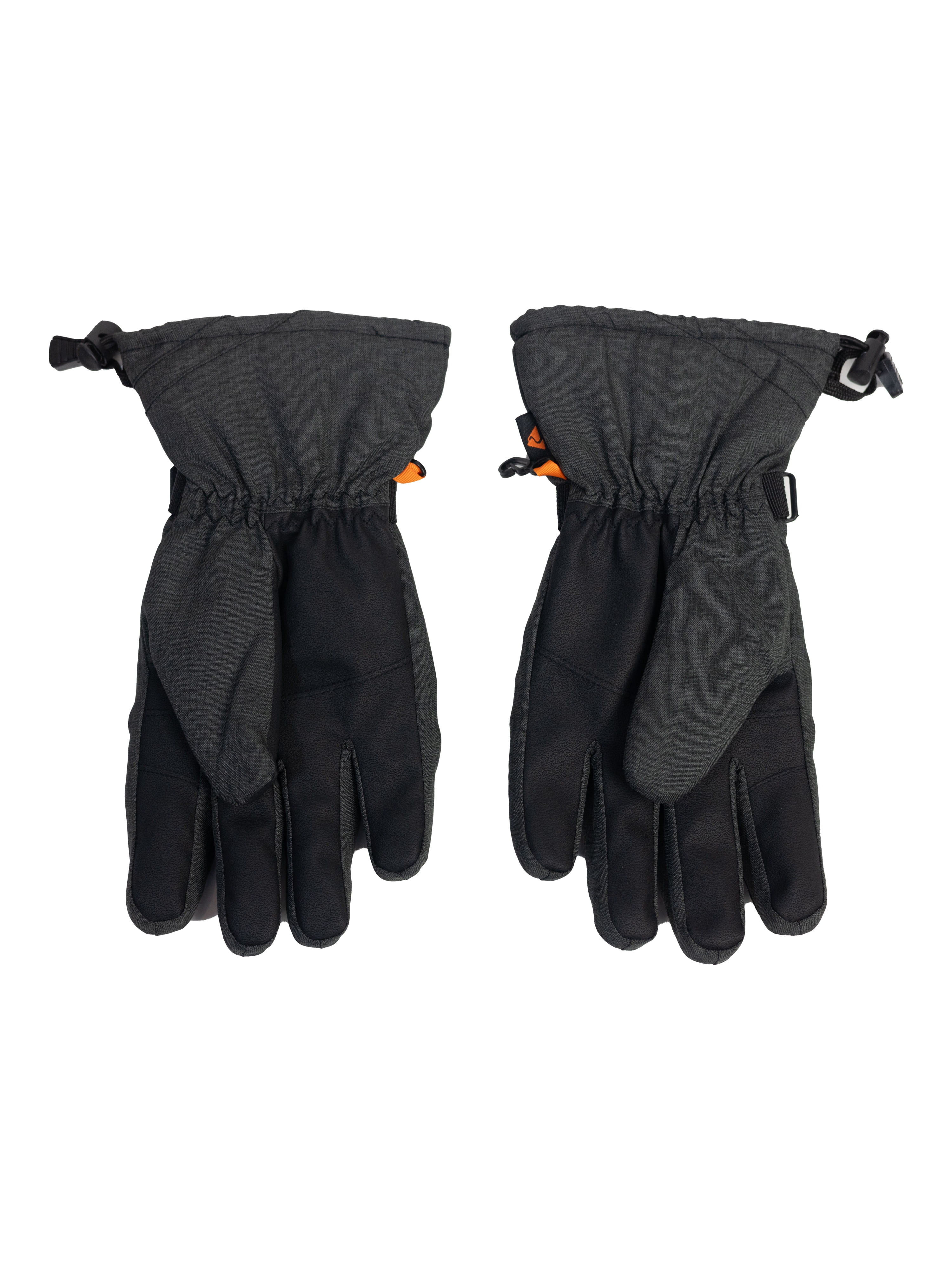 Ozark Trail Mens Ski Glove, Charcoal Sky