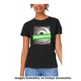 thumbnail image 4 of Playera Monsters inc para Mujer, Cuello Redondo Manga Corta Negro Talla EG, 4 of 4