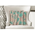 thumbnail image 4 of Ambesonne Nautical Throw Pillow Cover 2 Pack, Shell Helm and Ship, 24", Turquoise and Brown, 4 of 6