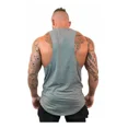 thumbnail image 3 of Camiseta Sin Mangas De Algodón Para Hombre, 3 of 4