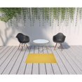 thumbnail image 6 of HomeRoots 3' X 5' Yellow Non Skid Indoor Outdoor Area Rug, 6 of 6