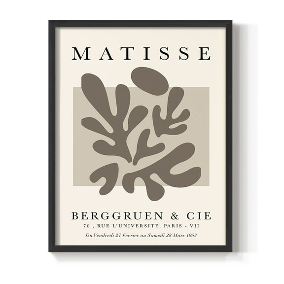 Matisse CCXXVIII in Solid Wood 8 x 10 Framed Print