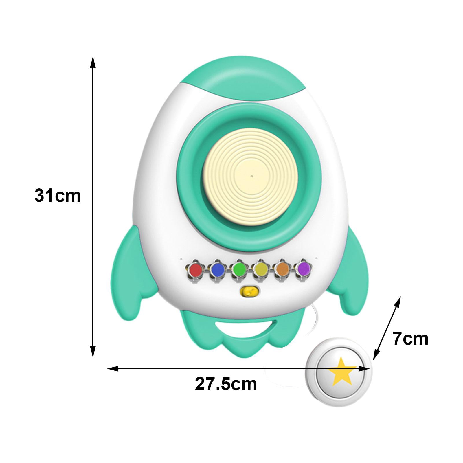 FVDPWYE Electric Pottery Wheel Mini Pottery Wheels Arts Crafts Child Toy Gift Adjustable green