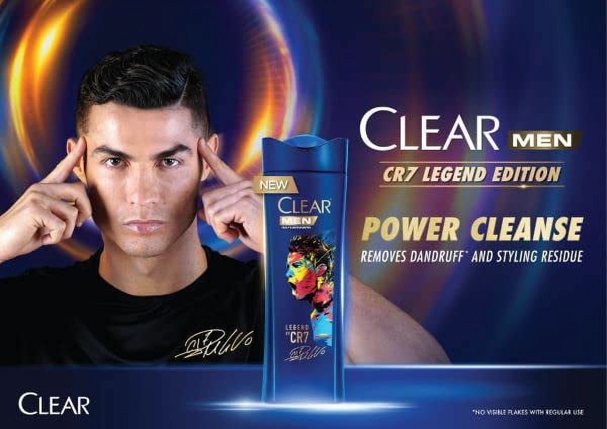 Clear Men Shampoo Legend by Cristiano Ronaldo CR7 Special Edition Shampoo3X400ML - image 3 of 4