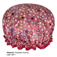 thumbnail image 4 of Besufy Women Bath Swimming Cap Unisex Waterproof Reusable Bath Hat with Elastic Band Double Layer Hair Hat, 4 of 5
