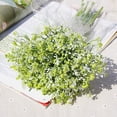thumbnail image 4 of Girlsshop 16Pcs/Bouquet Gypsophila Breath Fake Silk Artificial Flower Home Wedding Party,White, 4 of 7