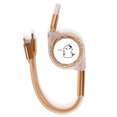 thumbnail image 1 of Papel de gato Cable de carga telescópico múltiples USB tres en uno, 1 of 3