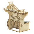 thumbnail image 1 of Flip Toys Solar Powered Wooden Marble Run – Rotorz, STEM Toy Kit for ages 8 & Above, 1 of 7
