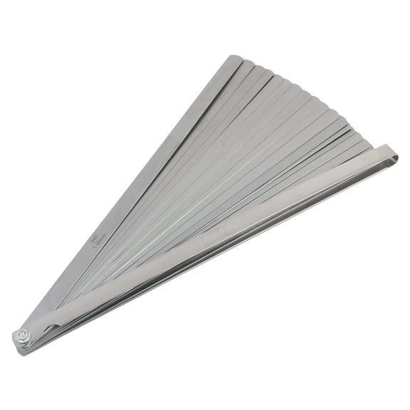 Performance Tool W80541 12 in. Long Feeler Blade Set - Metric and SAE Measurements, Flexible, Clearly Marked