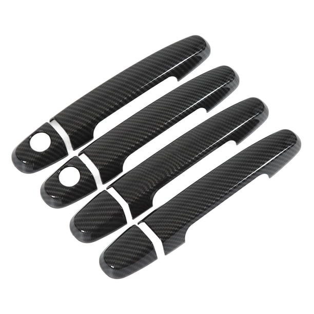 Reemplazo de marco decorativo de cubierta protectora de manija de puerta Exterior estilo fibra de carbono para Camry 2002-2006