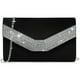 thumbnail image 1 of Bolso de noche Dasein para mujer, formal, fiesta, boda, negro, 1 of 5