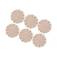 thumbnail image 1 of Manteles Individuales de 6 piezas Macarena Beige para interiores y exteriores fáciles de limpiar, 1 of 8