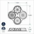 thumbnail image 7 of Nordic Ware 9 Cup Bundt® Quartet Pan, 7 of 7