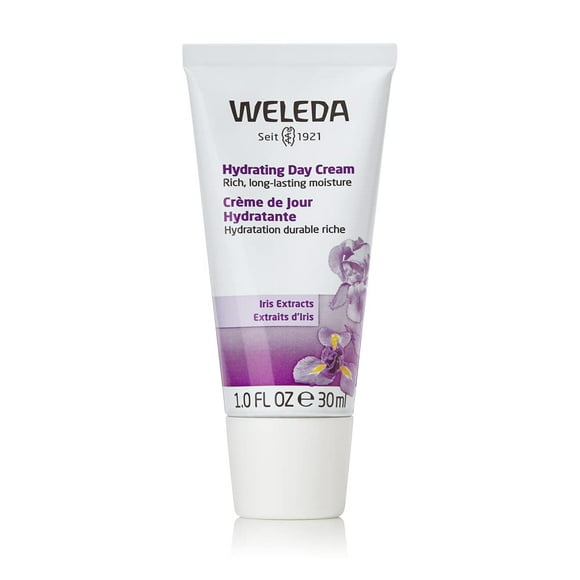 Crema facial Weleda Hydrating Day 30 ml con aceite de jojoba con raíz de iris