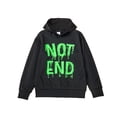 thumbnail image 2 of Boys Hoodies Printed Hooded Sweatshirts for Kids 2-13 Years Boys,Hoodies For Street Dance Comfortable Knit Pullover Sweatshirt With Reflective Print Long Sleeve Casual Wear For Kids, 2 of 5