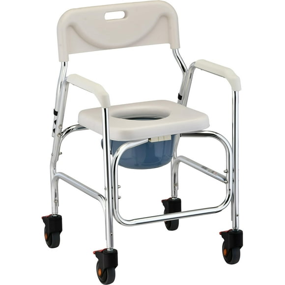 NOVA Chaise de Douche et Commode avec Roues Verrouillables