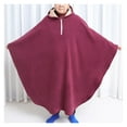 thumbnail image 6 of Wheelchair Warmer Blanket Winter Velvet Thickened Elderly Cold Proof Leg Protection Blanket Wheelchair Cosy Cover Warm Blanket, 6 of 7