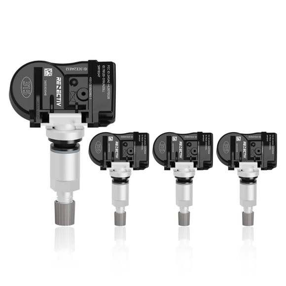 Sensor de presión de neumáticos RENECTIV TPMS 315Mhz 4PCS para Dodge