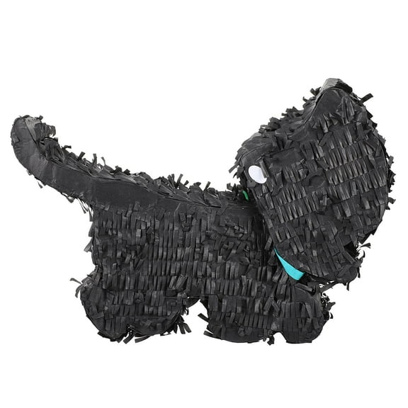 EXHUMKY Birthday Party Pinata Toy Dog Shaped Paper 1Set 11.6x10.2in