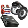 thumbnail image 1 of Blaupunkt 1-Ch 1500W D Class Bass Amplifier + 1x Soundxtreme 1300W SUB + Kit Bundle, 1 of 5