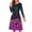 Hippie Halloween Spider Bats, variant on FKELYI Halloween Moon Ghost Women Dresses Size L Loose Purple Women's Wear to Work Dresses Midi Casual Swing Twirl Skater Dress Long Sleeve
