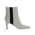 thumbnail image 2 of Calvin Klein Womens Cassia Leather Ankle Chelsea Boots, 2 of 3