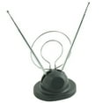 thumbnail image 2 of Antena de TV universal Wideskall con forma de oreja de conejo para interiores, compatible con HDTV, VHF, UHF, coaxial de doble bucle, 2 of 3