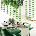 thumbnail image 5 of Orangide St. Patrick's Day Shamrock Decorations, Green Glitter Trefoil Pull-Out Flags, 6.6 FT Hanging Ornaments for Irish Festival, Home Wall Decor, Party & Celebration, 5 of 6