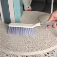 thumbnail image 1 of Isvgxsz Clearance Hand Broom Brush, Dust Brush for Cleaning, Wood Block Hand Brush, Soft Bristle Cleaning Brush for Car Bed Furniture Clothes Garden Couch Draft (Curved Handle), 1 of 7
